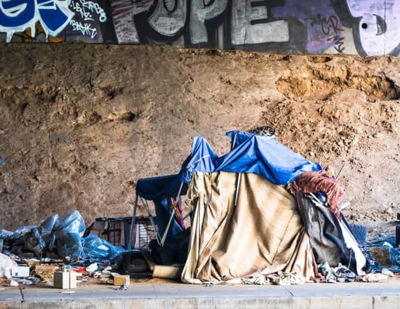 Image of Homeless Tent